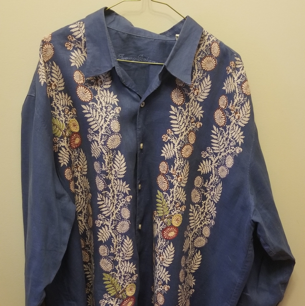 Tommy Bahama Front Floral Design Shirt